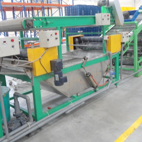 Dây chuyền làm mát & xử lý bột cách ly cao su - Công ty TNHH Một thành viên Cao su Thng Nhất